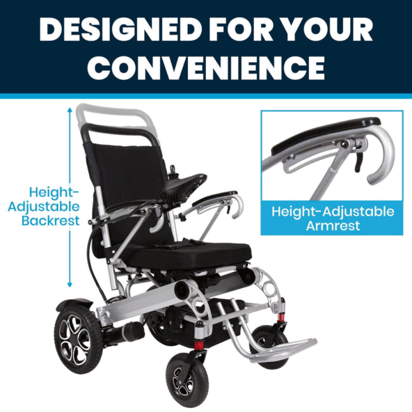 Vive Health Folding Power Wheelchair