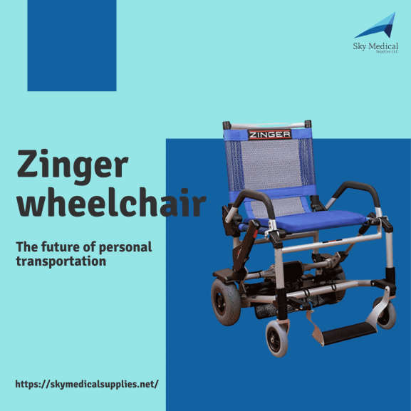 zinger power chair is a good way to navigate using a lever 