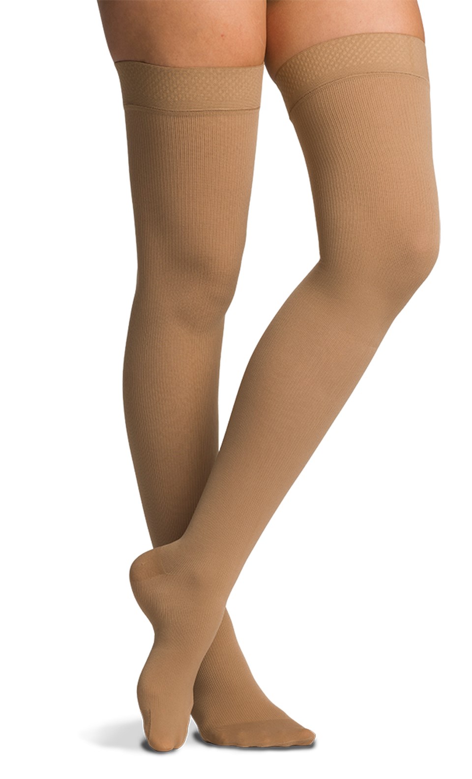Sigvaris Essential Cotton 230 Thigh with Grip-Top Moderate (20-30 mmHg)