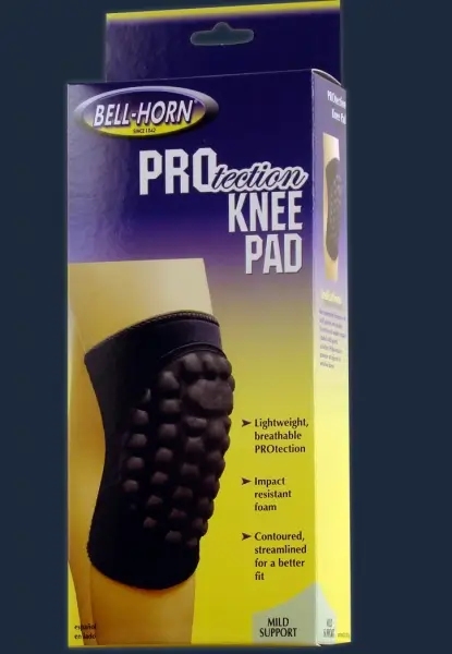 PROTECTION KNEE PAD  lightweight bell-horn - Black