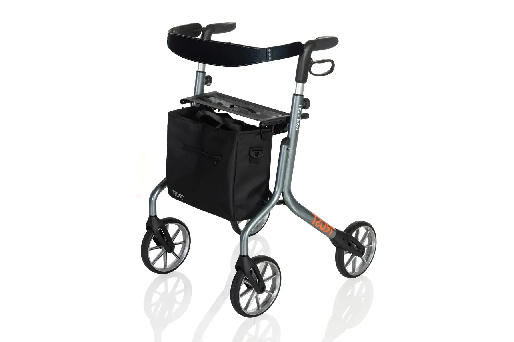 Let’s Move Rollator - Grey - Gray