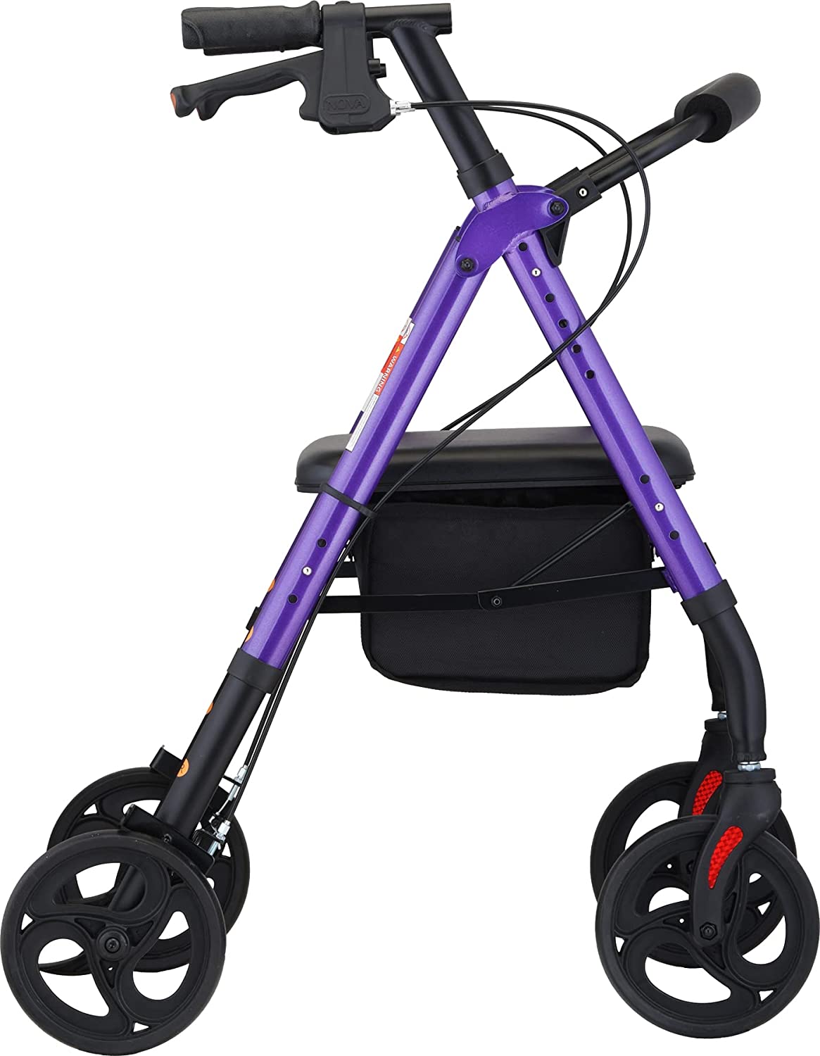 best in class roller NOVA's signature rolling walker optimum stability. Features include 8" wheel