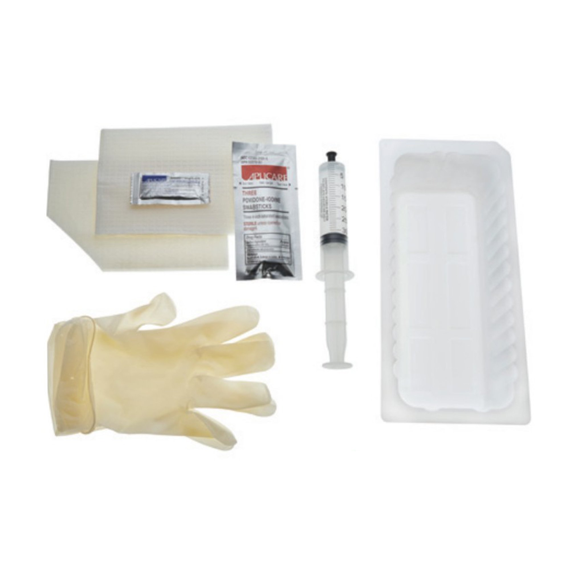 Catheter Insertion Tray AMSure® Foley Without Catheter Without Balloon Without Catheter