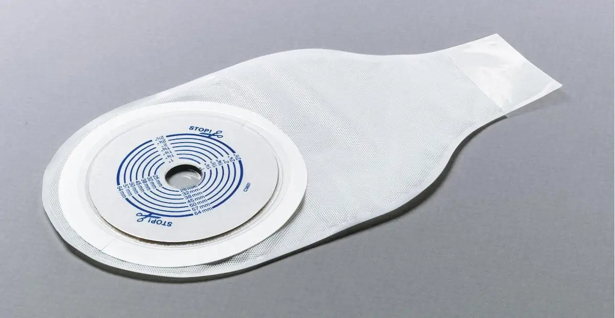 ActiveLife® 1-Piece Drainable Ostomy Pouch – 12", Transparent, Cut-to-Fit (¾"–2½")