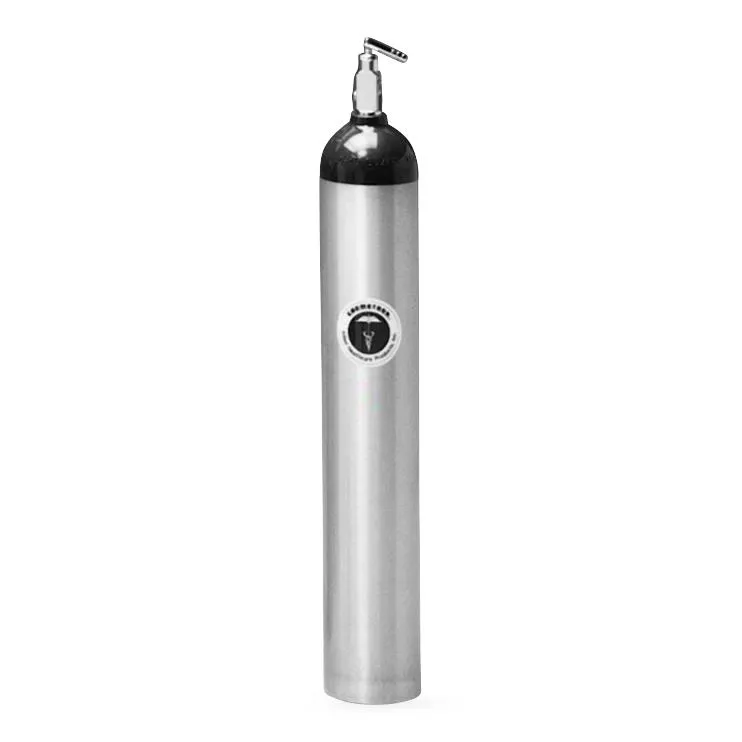 Aluminum Oxygen Cylinder Medline® lightweight - Green