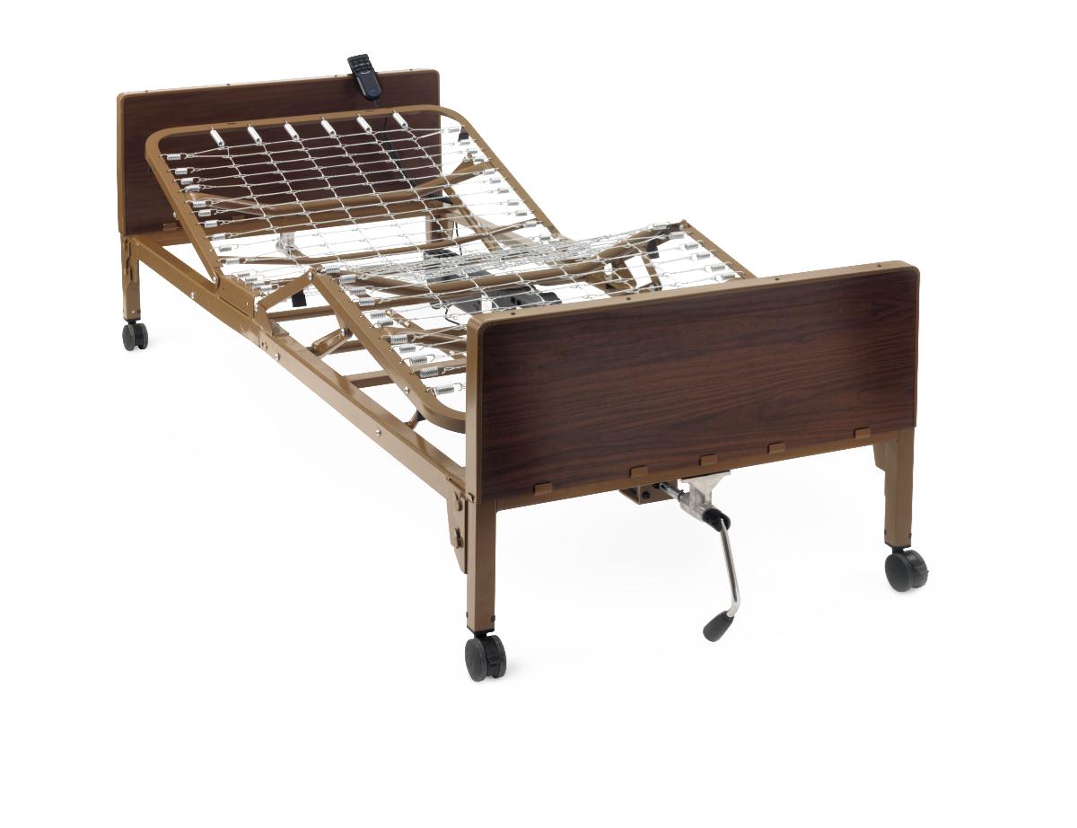 Basic Homecare  Bed semi electric - Brown