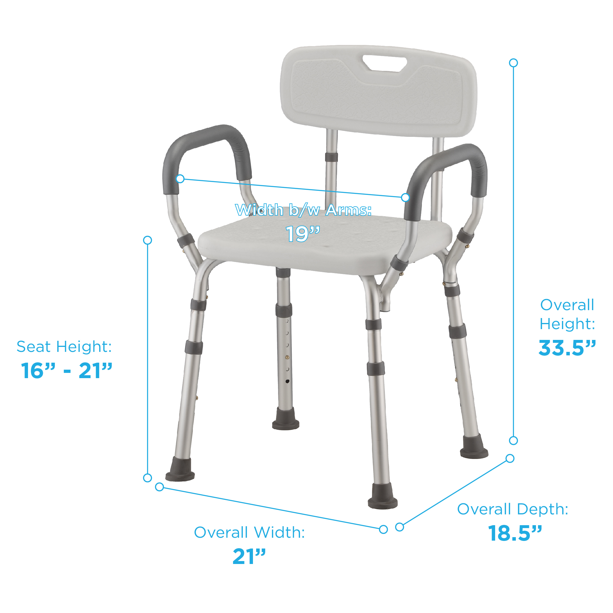 shower chair tall