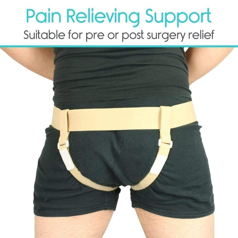 Hernia belt Wear under clothes with confidence that no one will notice rear view