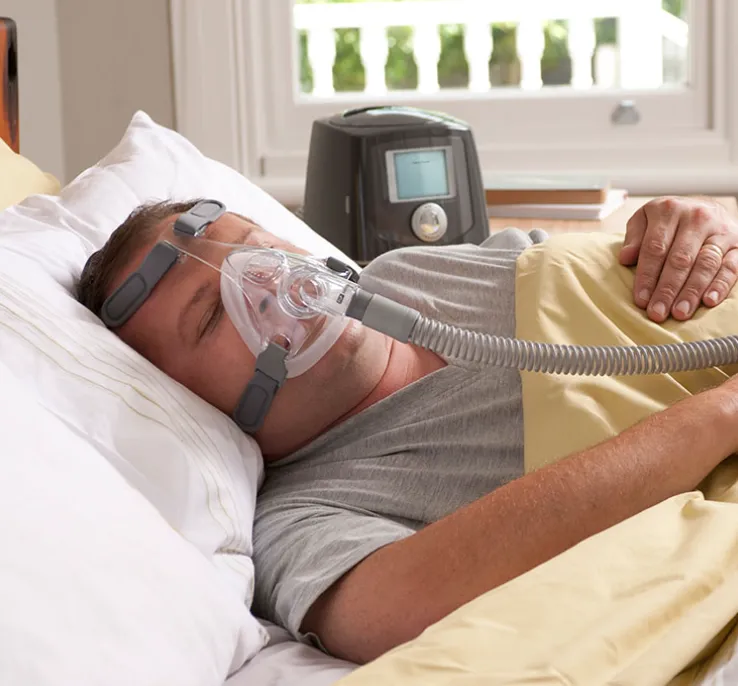 CPAP Mask Simplus™ Full Face Style RollFit™ Seal performance - Gray