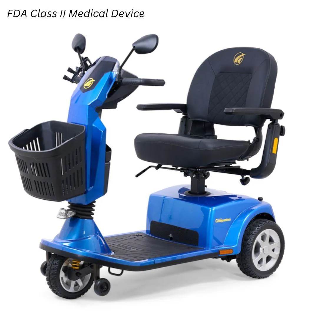 Companion (3-wheel) Full Size - Blue,  up to 350 lbs.