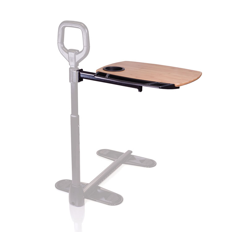 CouchCane Swivel Tray Accessory:  Includes built-in cup holder and utensil tray  Only - Brown