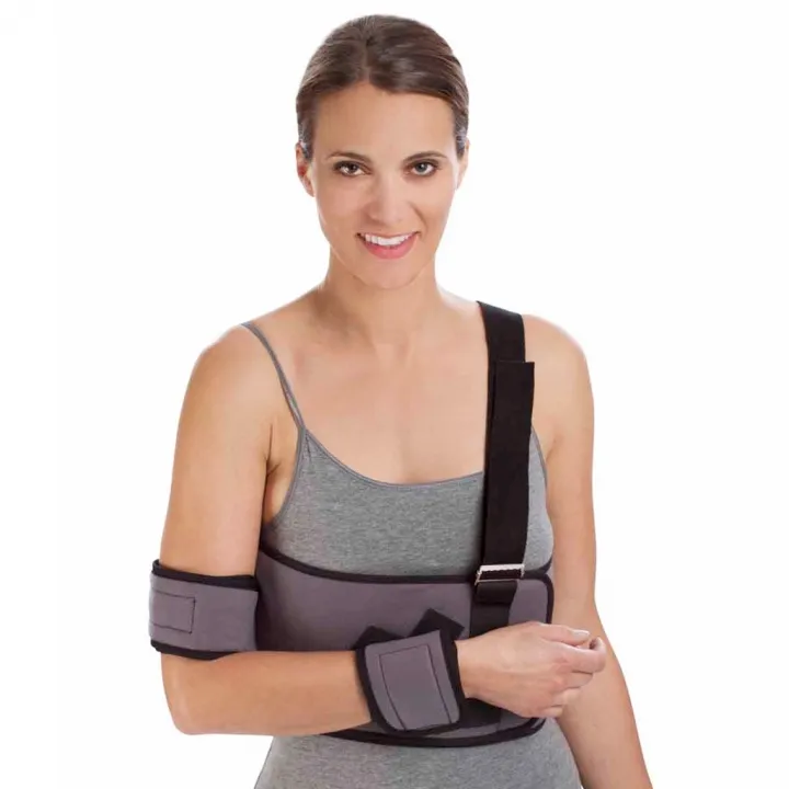 DELUXE SHOULDER IMMOBILIZER - Gray