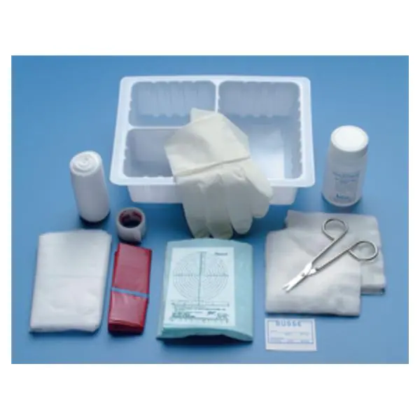 DRESSING CHANGE TRAY, W/SALINESTR Mckesson pharmaceutical  - Navy Blue