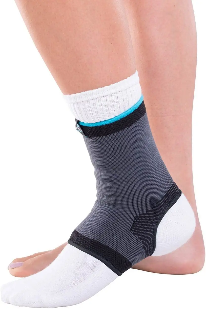 Elastic Ankle Brace Breathable and Compressive DonJoy Advantage - Black, L, none, none