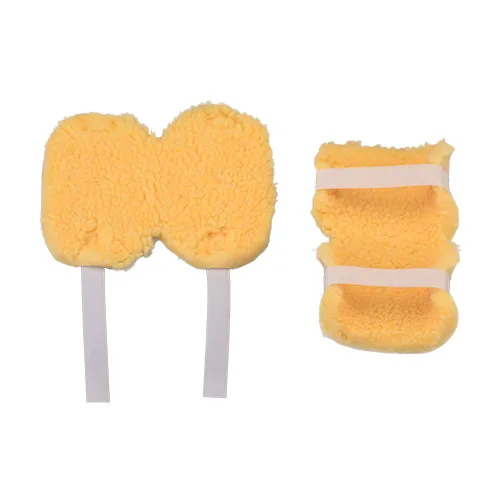  ELBOW PROTECTOR FLEECE pair easy attachable washable Nova - none, none, none