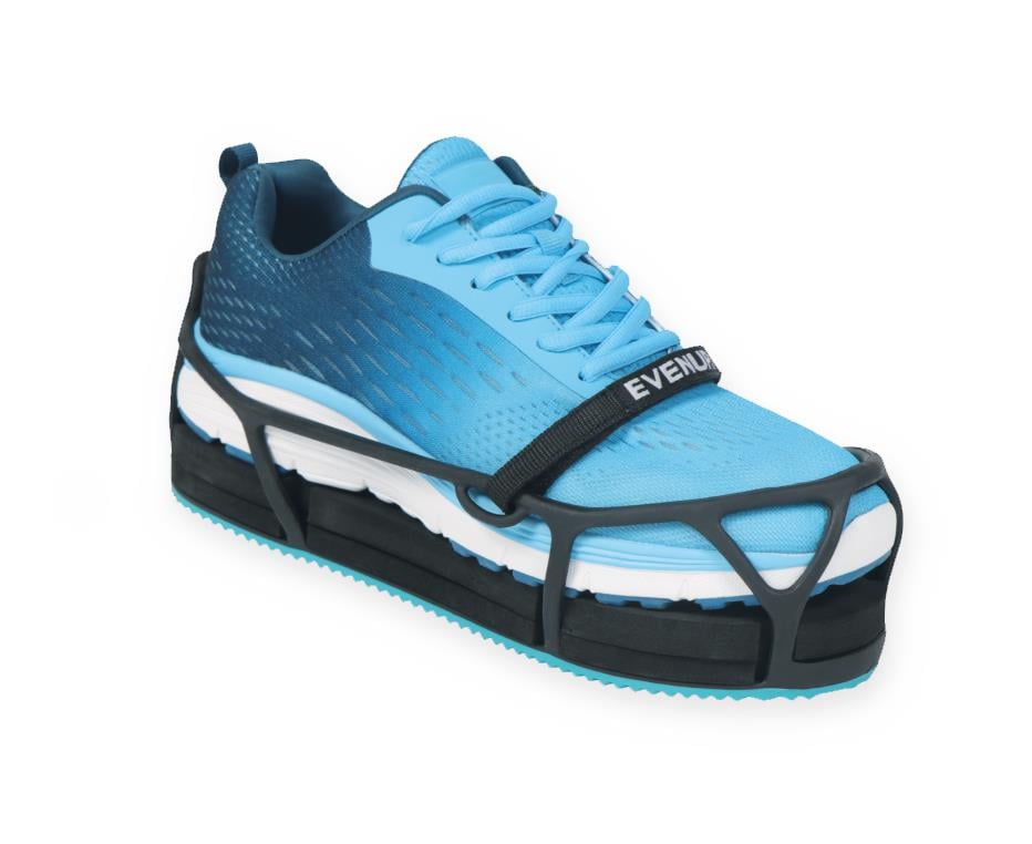 EVENup Shoe Lifts Size Large - Black, 10 US