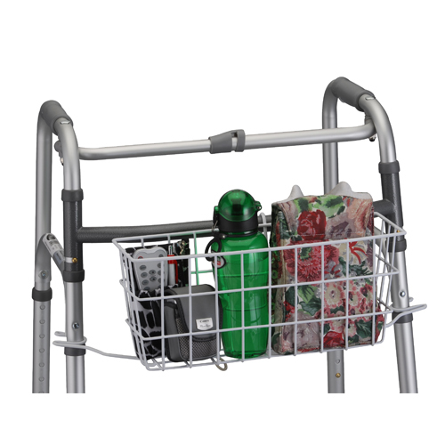 Folding Walker Basket - White, none, none, none