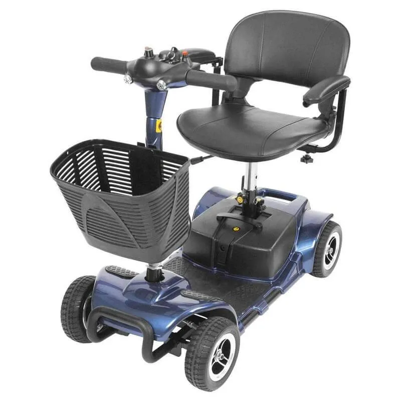 Four Wheel Mobility Scooter LONG RANGE BATTERY  Vive health - Blue