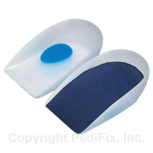  GelStep® Heel Cups with Soft Spur Spot - White, S, none, none