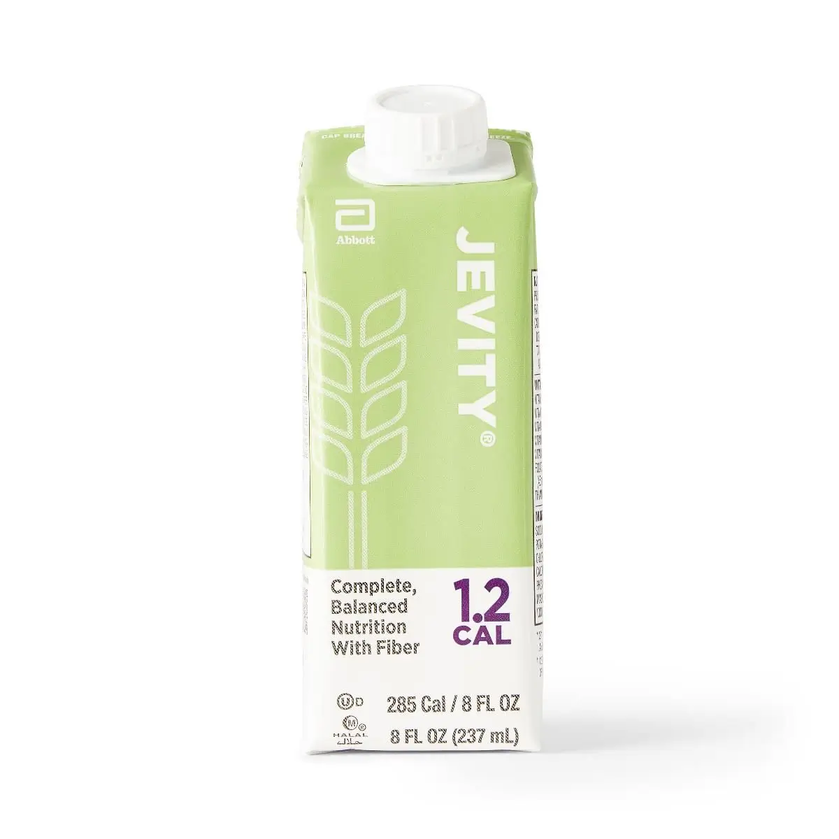 Jevity® 1.2 Cal Nutritional Supplement with Fiber – Unflavored, 8 oz Carton, Case of 24