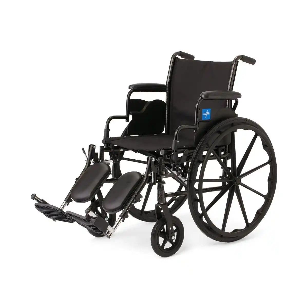 K3  Wheelchair with Nylon Upholstery - Black