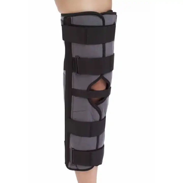  KNEE SPLINT immobilizer ProCare - Black, Small