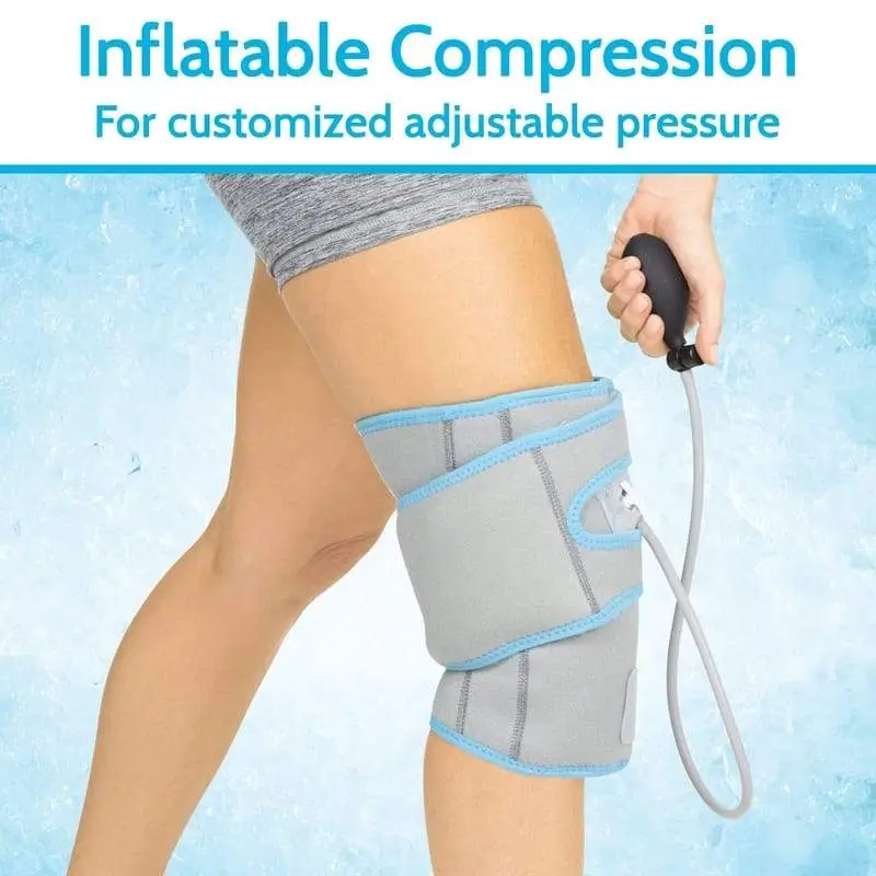  Knee Ice Wrap  - Blue