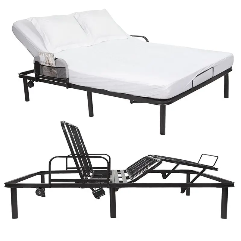 Electric Bed Frame only for recover vive health - Gray