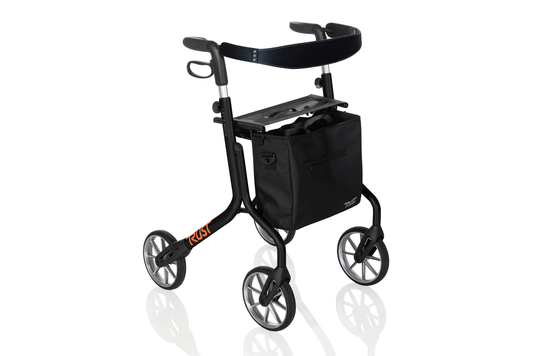 Let’s Move Rollator - Black - Black