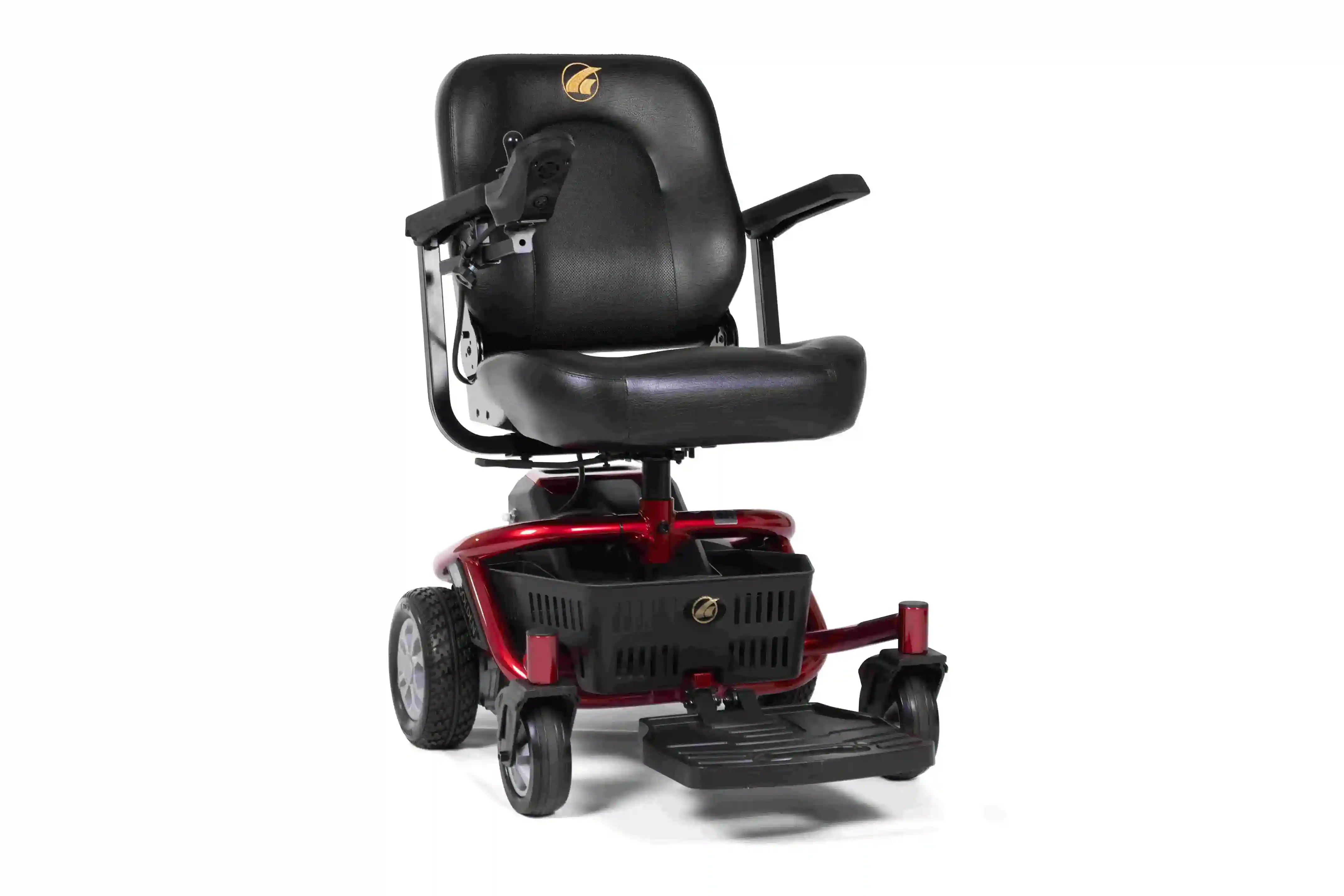  LiteRider Envy, portable power wheelchair GB162 - Red, Small/Medium,  up to 300 lbs., none