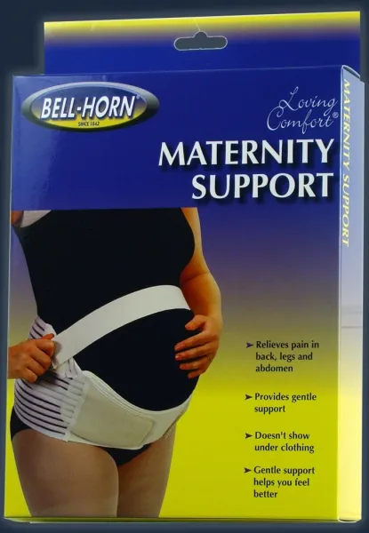 MATERNITY SUPPORT Pre-pregnancy size  Medium 9 - 14  - White, M, none, none