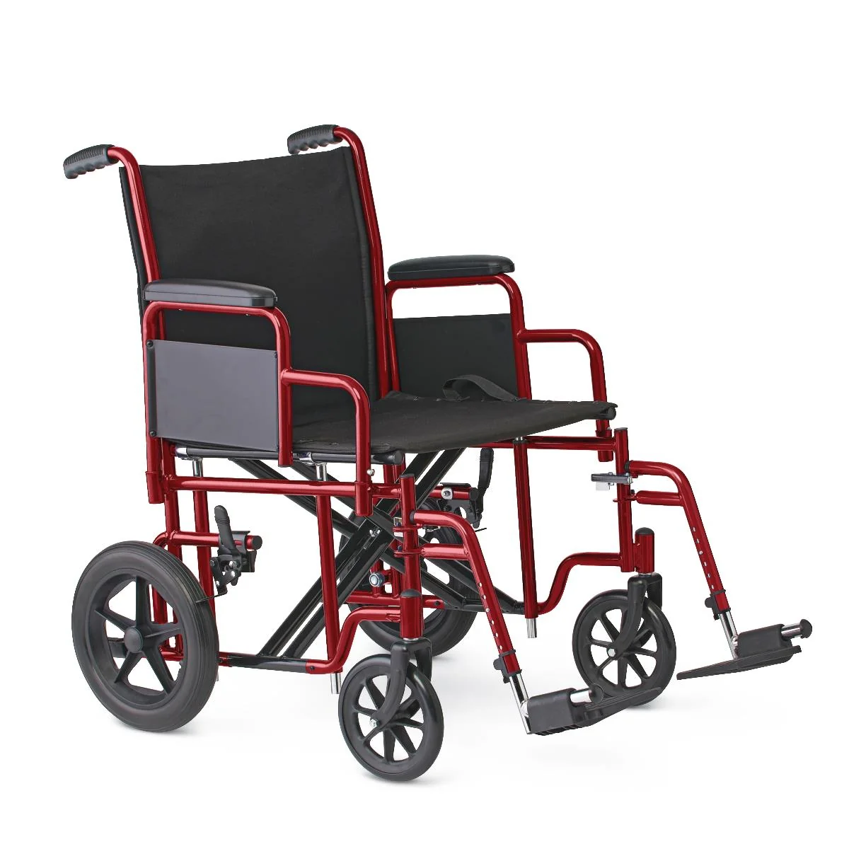Medline Bariatric Aluminum Transport Chairs 