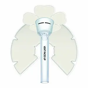 Medline TotalFit Male External Catheter – One Size Fits All, Hydrocolloid Adhesive, Latex-Free