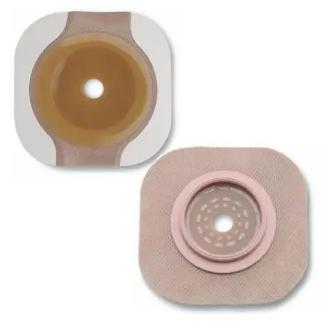 Ostomy Barrier Trim to Fit, Extended Wear A Flange Hydrocolloid - 14604 - Brown