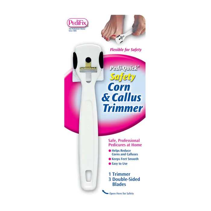 PEDI-QUICK SAFETY CORN & CALLUS TRIMMER 