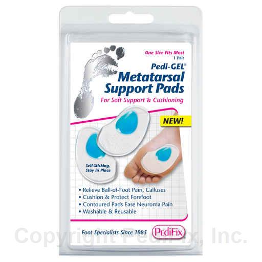 Pedi-GEL® Metatarsal Support Pads - White, S, none, none