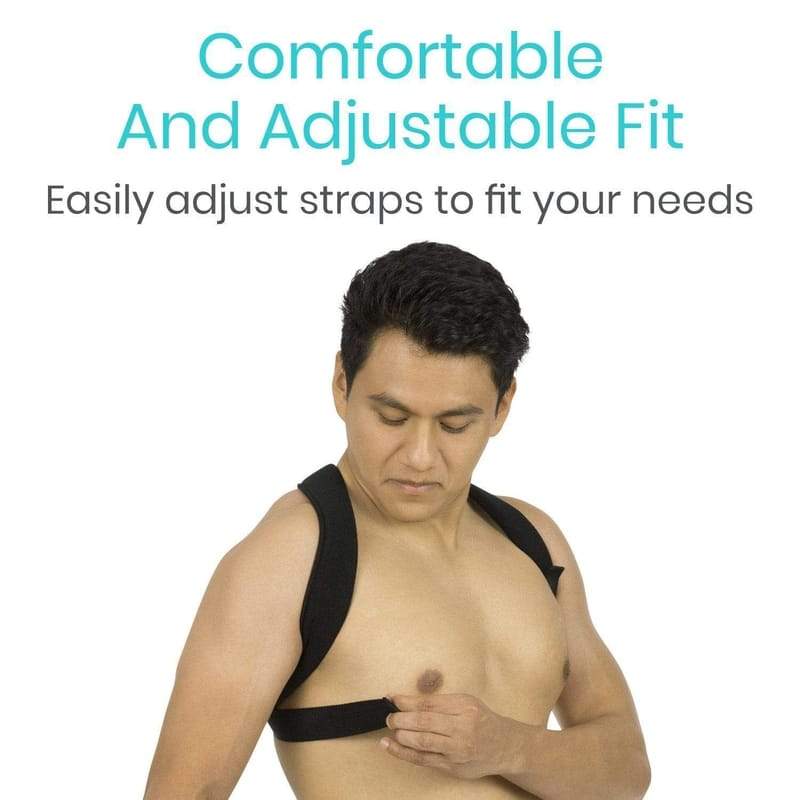 Posture Corrector Vive Health Black - Black