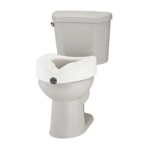  RAISED toilet seat with or  without  safety - Gray, none, none, none
