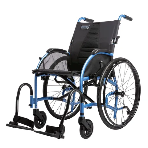 STRONGBACK 24 Wheelchair | Lightweight and Ergonomic Design - Blue