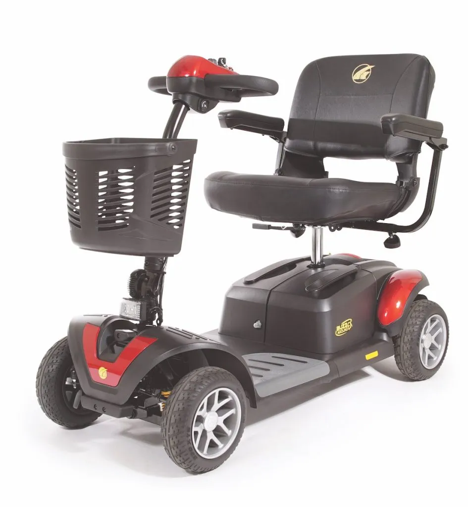 Scooter Buzzaround EX 4-Wheel  350 lb Golden technologies - Black