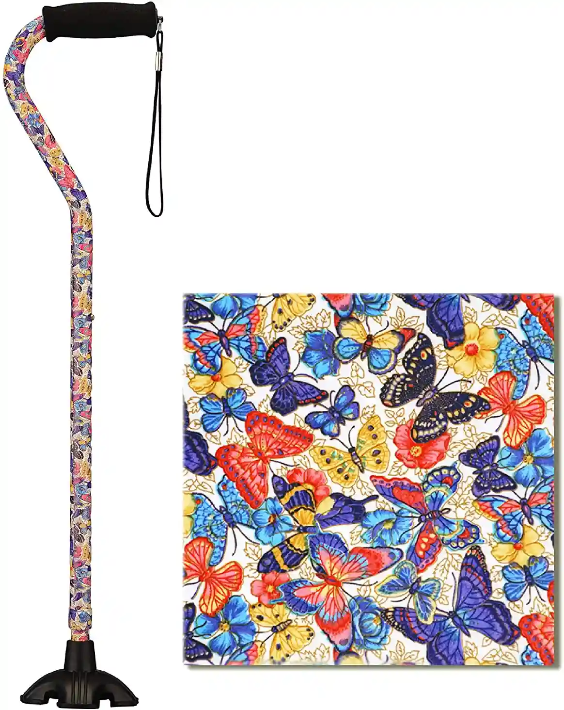 Sugarcane, Walking Cane nova  HD Offset Cane Butterfly Symphony - Wine