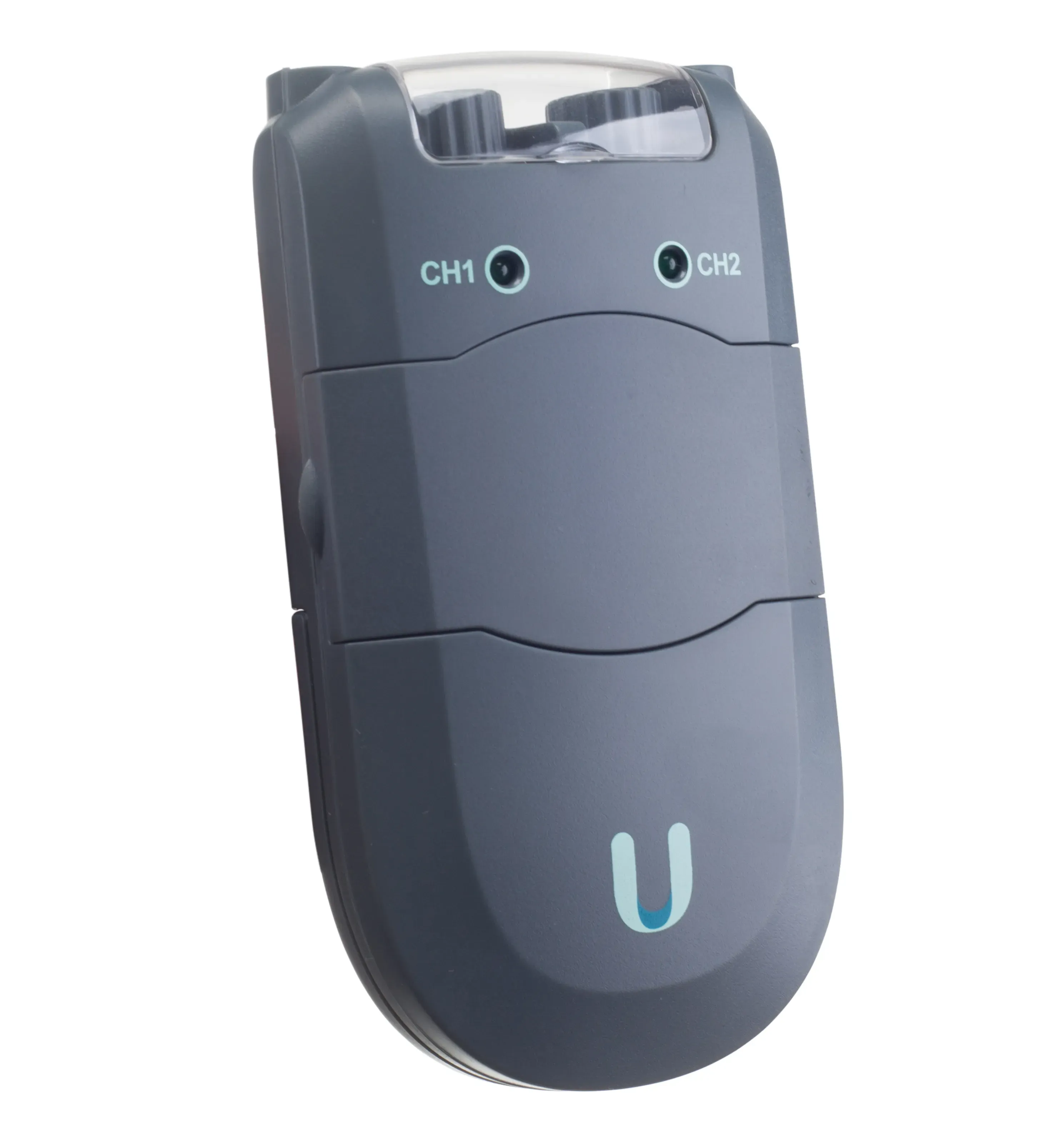 TENS unit tri-mode with  timer Continuous output adjustable amplitude PMT - Gray