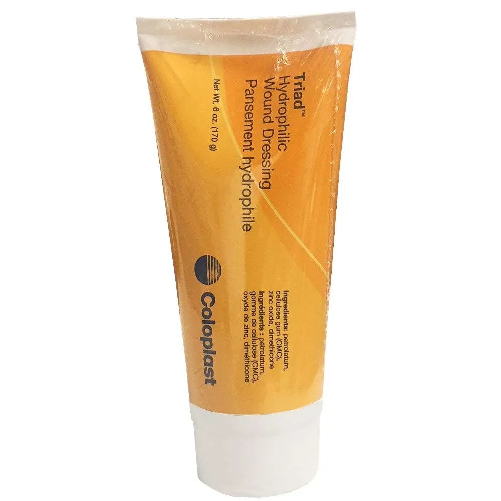 Triad Hydrophilic Wound Dressing, absorbs excess wound exudate Medline  - Yellow