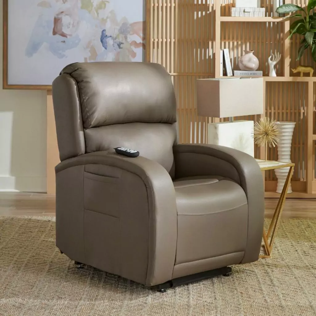 Twilight Power Lift Chair Recliner  5-motor system Golden Techologies - Gray, Medium/Large, Up to 375 lbs., Shiitake
