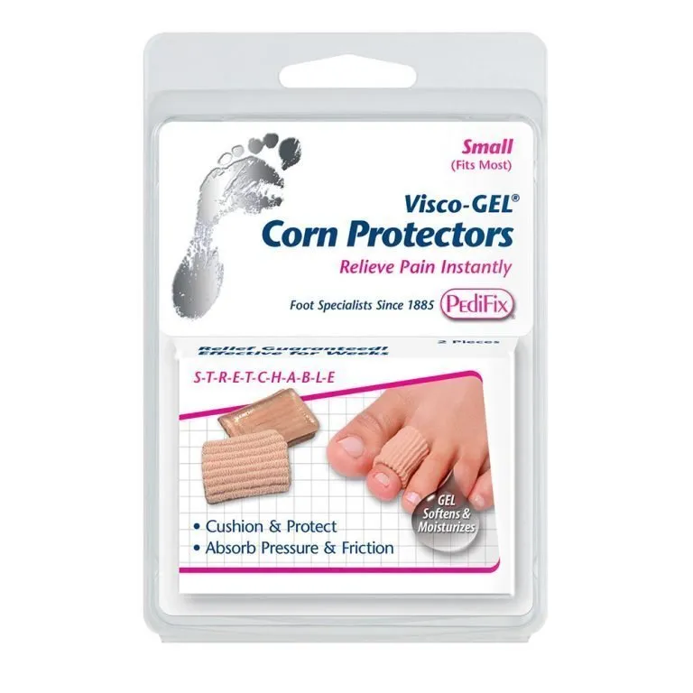  Visco-GEL® Corn Protectors- Small  Protectors absorbs pressure  - Gold, S, none, none
