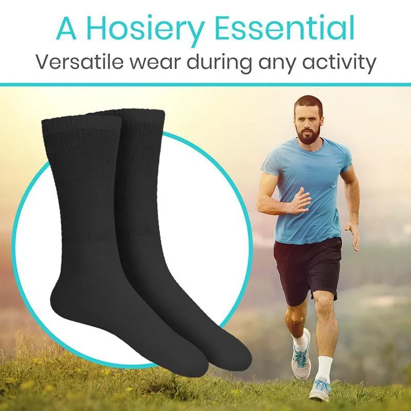 Non-Binding Socks - Black, M, none, none