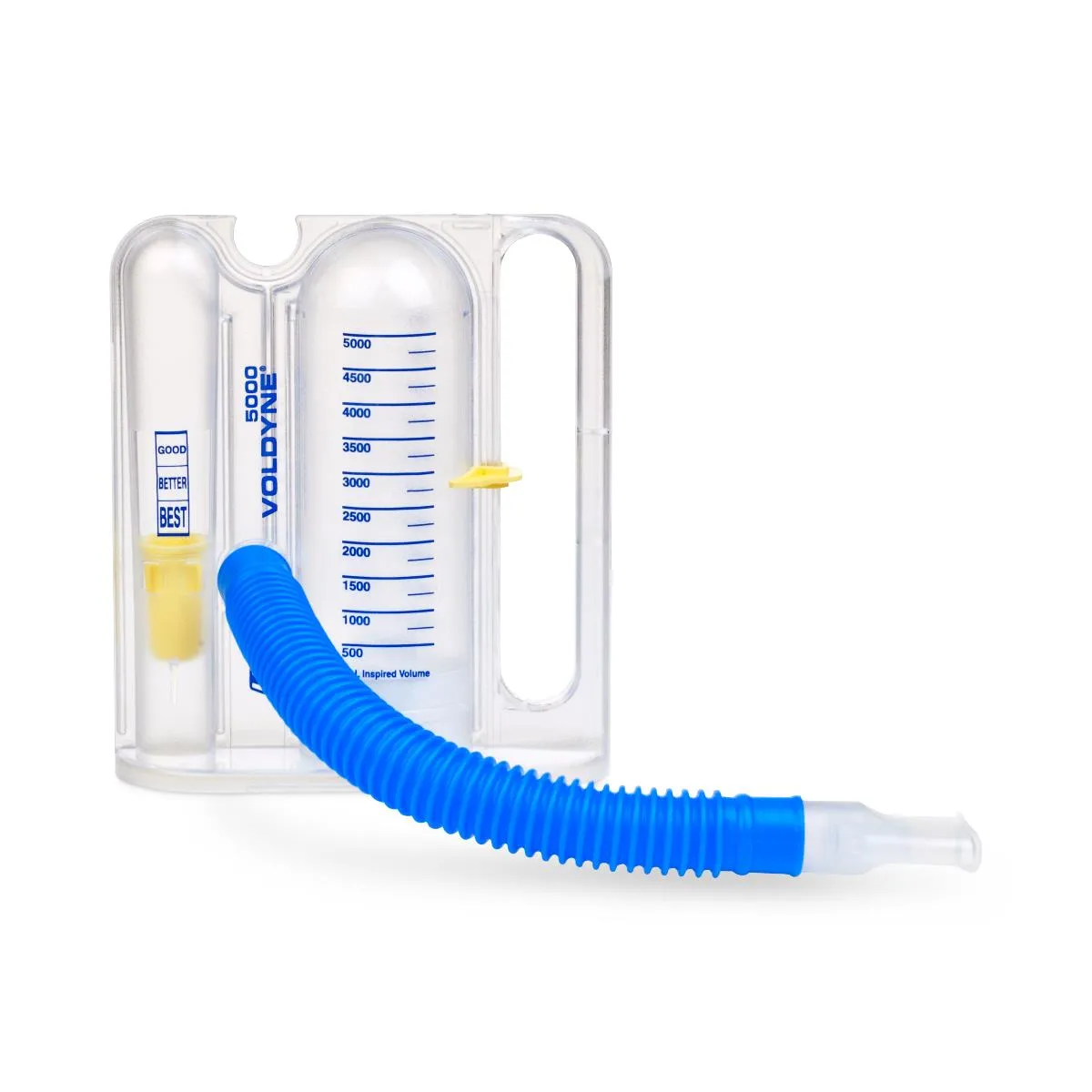 Voldyne Incentive Spirometers ergonomic swiveled mouthpiece - White