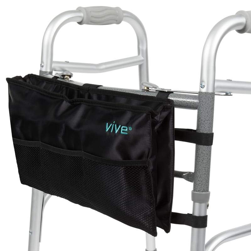 Walker Bag: two-wheel walker - Black
