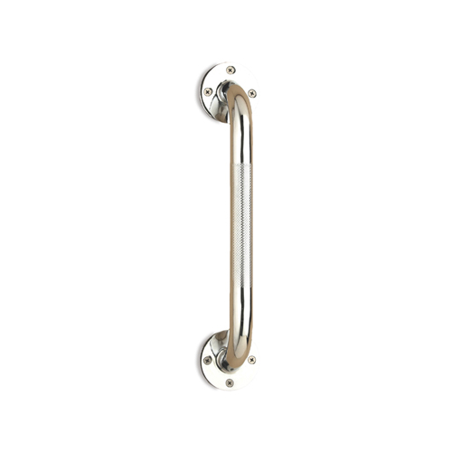Wall Grab Bar Size: 12", Finish: Chrome assembly required - Silver, none, none, none