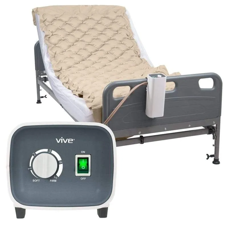 Alternating Pressure Pad pressure mattress vive health - Brown